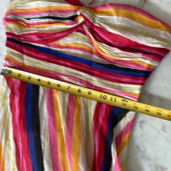 Luxxel Multi Stripe Maxi Boutique Dress - Picture 11 of 13
